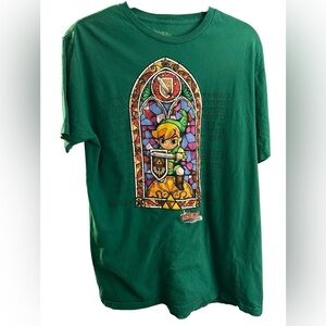 Zelda Men’s green tee - Size XL